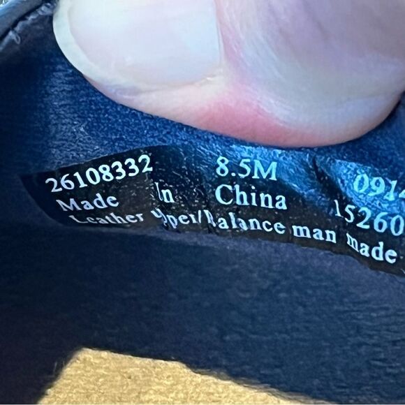 Clarks Collection Women's Slip On Leather Loafers Dark Blue Size 8.5M - Picture 8 of 9